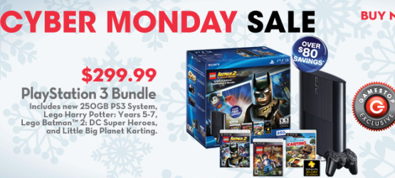 Cyber Monday GameStop Bundle PS3