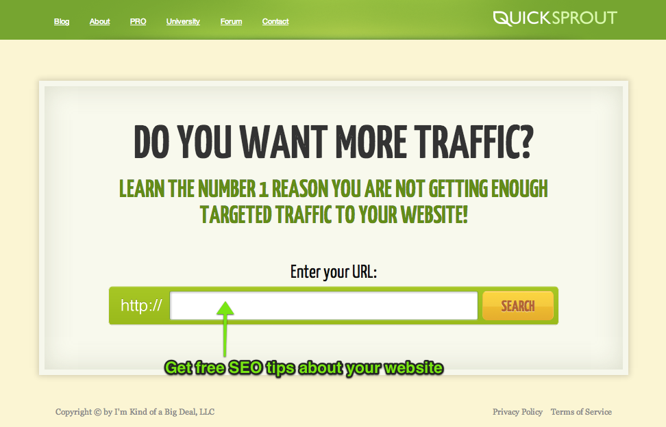 quicksprout-website-analyzer