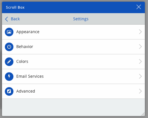 scrollbox-settings