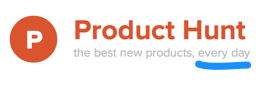 product hunt email header