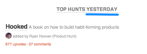 product hunt email 2