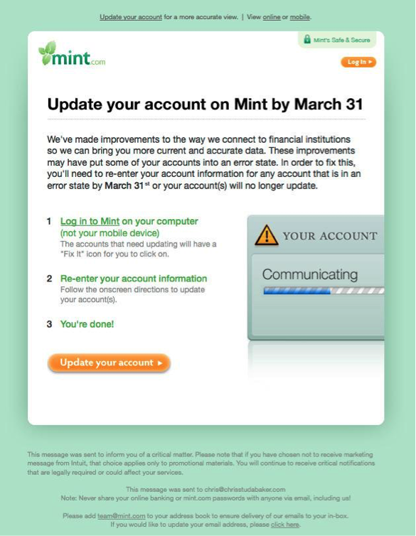 mint mobile login with email