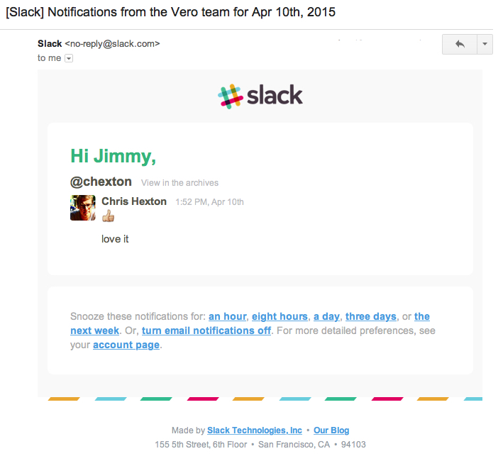 slack email example